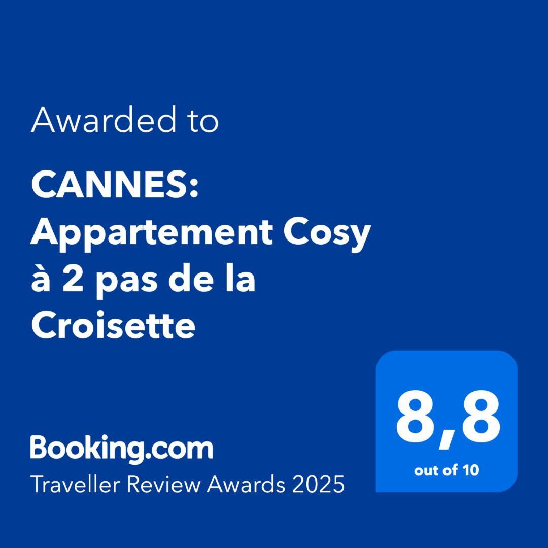 Cannes: Appartement Cosy A 2 Pas De La Croisette Экстерьер фото